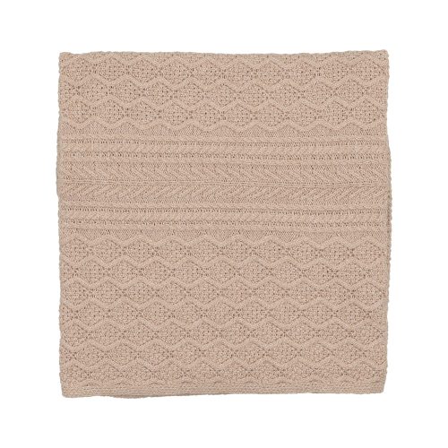 MARLEDMULTIKNITBLANKET SAND OneSize 40 FLAT